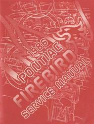 Bishko Factory OEM Service Manuals for 1986 FIREBIRD - 217