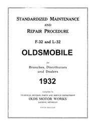 Bishko Factory OEM Service Manuals for 1932 MODEL L-32 - 2314
