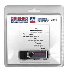 Bishko Automotive Literature Reference Books 2849-USB
