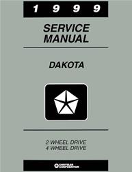 Bishko Factory OEM Service Manuals for 1999 DAKOTA - 2869