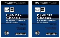Bishko Factory OEM Service Manuals for 1996 P30, P60, P6000 - 2897