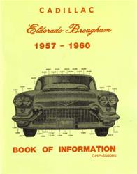Bishko Factory OEM Service Manuals for 1957-1960 ELDORADO - 2950