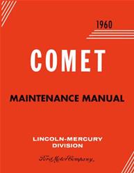 Bishko Factory OEM Service Manuals for 1960 COMET - 3171