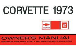 Bishko Factory OEM Owner's Manuals and User Guides for 1973 CORVETTE - 321