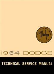 Bishko Factory OEM Service Manuals for 1964 330, 440, DART - 350