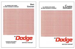 Bishko Factory OEM Service Manuals for 1966 CHARGER, CORONET, DART - 354