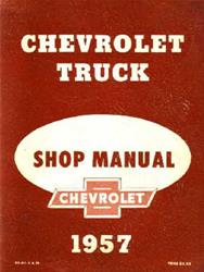 Bishko Factory OEM Service Manuals for 1957 3100, SEDAN DELIVERY, TRUCK - 5049