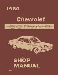 Bishko Factory OEM Service Manuals for 1960 CORVAIR - 5056