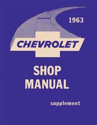 Bishko Factory OEM Service Manuals for 1963 BEL AIR, IMPALA - 5068