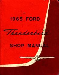 Bishko Factory OEM Service Manuals for 1965 THUNDERBIRD - 5098