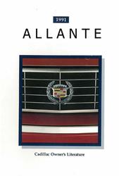 Bishko Factory OEM Owner's Manuals and User Guides for 1991 ALLANTE - 5168