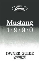 Bishko Factory OEM Owner's Manuals and User Guides for 1990 MUSTANG - 5184