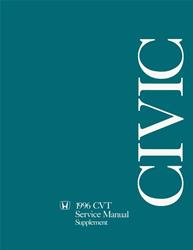 Bishko Factory OEM Service Manuals for 1996 CIVIC - 5313