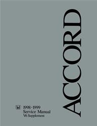 Bishko Factory OEM Service Manuals for 1998-1999 ACCORD, PASSPORT, 1999 ODYSSEY - 5321