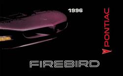 Bishko Factory OEM Owner's Manuals and User Guides for 1996 FIREBIRD - 5410