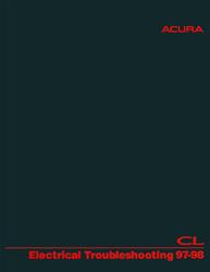 Bishko Factory OEM Service Manuals for 1997-1998 CL - 5467