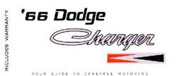Bishko Factory OEM Owner's Manuals and User Guides for 1966 CHARGER - 5718