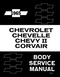 Bishko Factory OEM Service Manuals for 1965 CHEVELLE, CHEVY II - 5731