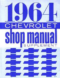 Bishko Factory OEM Service Manuals for 1964 BEL AIR, IMPALA - 5735