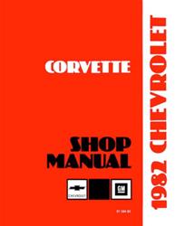Bishko Factory OEM Service Manuals for 1982 CORVETTE - 5760