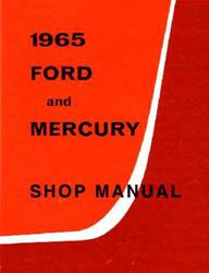 Bishko OEM Repair Maintenance Owner's Manual Bound for Mercury Monterey 1965