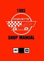 Bishko Factory OEM Service Manuals for 1985 CORVETTE - 601