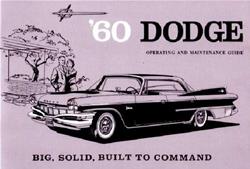 Bishko Factory OEM Owner's Manuals and User Guides for 1960 MATADOR, POLARA - 6033
