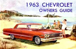 Bishko Factory OEM Owner's Manuals and User Guides for 1963 BEL AIR, BISCAYNE, IMPALA - 6040