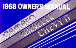 Bishko Factory OEM Owner's Manuals and User Guides for 1968 CAMARO, CHEVELLE, CHEVY II - 6042