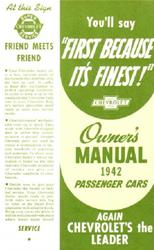 Bishko Factory OEM Owner's Manuals and User Guides for 1942 FLEETLINE, FLEETMASTER, SPECIAL DELUXE - 6058