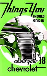 Bishko Factory OEM Owner's Manuals and User Guides for 1938 MASTER - 6062