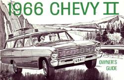 Bishko Factory OEM Owner's Manuals and User Guides for 1966 CHEVY II - 6091
