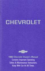 Bishko Factory OEM Owner's Manuals and User Guides for 1980 CAPRICE, IMPALA - 6094