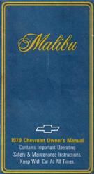 Bishko Factory OEM Owner's Manuals and User Guides for 1979 MALIBU - 6102