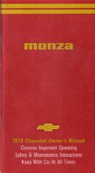 Bishko Factory OEM Owner's Manuals and User Guides for 1979 MONZA - 6103