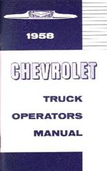 Bishko Factory OEM Owner's Manuals and User Guides for 1958 3100, TRUCK - 6214