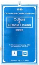 Bishko Factory OEM Owner's Manuals and User Guides for 1980 CUTLASS, CUTLASS CRUISER - 6233