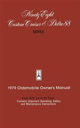 Bishko Factory OEM Owner's Manuals and User Guides for 1979 98, CUSTOM CRUISER, DELTA 88 - 6236
