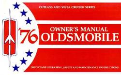 Bishko Factory OEM Owner's Manuals and User Guides for 1976 CUTLASS - 6241