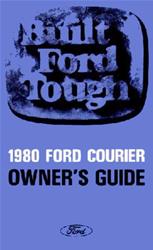 Bishko Factory OEM Owner's Manuals and User Guides for 1980 COURIER - 6366