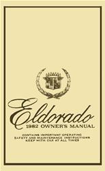 Bishko Factory OEM Owner's Manuals and User Guides for 1982 ELDORADO - 6400