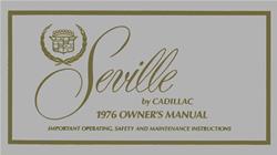 Bishko Factory OEM Owner's Manuals and User Guides for 1976 SEVILLE - 6408