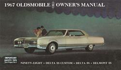 Bishko Factory OEM Owner's Manuals and User Guides for 1967 98, DELTA 88 - 6423
