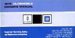 Bishko Factory OEM Owner's Manuals and User Guides for 1975 98, CUSTOM CRUISER, DELTA 88 - 6428