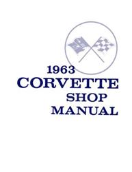 Bishko Factory OEM Service Manuals for 1963 CORVETTE - 6483