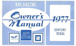 Bishko Factory OEM Owner's Manuals and User Guides for 1977 CENTURY, REGAL - 6493
