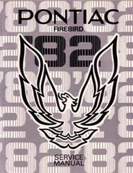 Bishko Factory OEM Service Manuals for 1982 FIREBIRD - 6750
