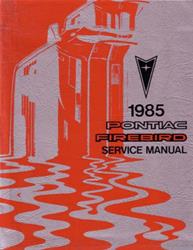 Bishko Factory OEM Service Manuals for 1985 FIREBIRD - 6767