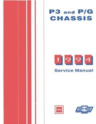 Bishko Factory OEM Service Manuals for 1994 P30, P60 - 6829