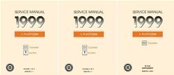 Bishko Factory OEM Service Manuals for 1999 CAVALIER, SUNFIRE - 6845